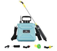 5L Shoulder Pesticide Sprayer Automatic Sprayer Bottle 3 Modes for Lawn Watering
