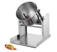 5L Tumbler elettrico, per marinatura con timer, miscelatore condimenti inox | Macchina elettrica per marinatura con rotazione a 360°, per snack e piatti fr eddi - con inclinazione e timer regolabili