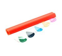 5lots, supporto universale per plettro in gomma resistente, per migliorare il suono, compatto, supporto per plettro per chitarra