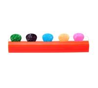 5lots, supporto universale per plettro in gomma resistente, per migliorare il suono, compatto, supporto per plettro per chitarra