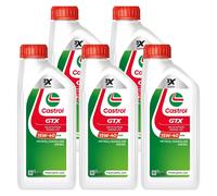 5LT Castrol GTX A3 B3 15W40 Olio Motore Minerale di Alta Qualità