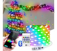 5M/10M/15M/20M RGBIC USB Sting Light Bluetooth APP FAI DA TE LED Lucine Ghirland