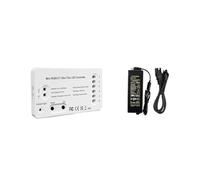 5M 10M Mini 3.0 RGBCW Striscia LED 12V 5050 RGB + CCT Dimmerabile flessibile Controller LED for luce decorativa Dimmerabile(Waterproof,10m Full Kit,US Plug)