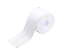 5m×3.8cm 1 Volume Nastro Sigillante Impermeabile, Silicone Sigillante Impermeabile Antimuffa, Silicone Bianco per Bagno per Cucine, Lavelli, Bagni, Pavimenti a Parete con Strumenti di Tenuta(Bianco)