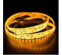 5m (500cm) Barra a LED strip 24V Giallo IP65 600LEDs 120LED/m SMD2835