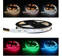 5m (500cm) RGBW + WW 5in1 Barra a LED strip 24V IP65 300LEDs 60LED/m SMD5050