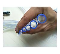 5m 6-16mm PVC Trasparente a Tubo Flessibile Acqua Plastica Pesce Stagno Multi