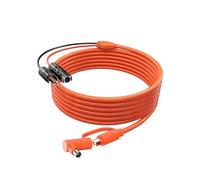 5M Adattatore solare a DC 8 mm e DC 8020, cavo di estensione del pannello solare impermeabile da 12 AWG, connettore e spina solare a DC7909 DC8020 per collegare generatori solari in impianti