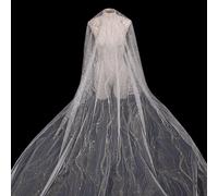 5M Lucido Glitter Paillettes Rete Tessuto Puro Tulle Fai Cucito Matrimonio Decor