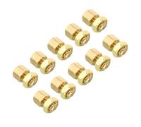 5mm+6mm M4 Viti Fissaggio 100pz Ottone Esagonali PCB Fissaggio Dadi Tonalità Oro