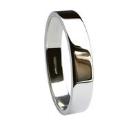 5mm 950 Platino Matrimonio Anelli Profilo Piatto UK Hm Med. Pesante & Extra Band