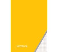 5mm Graph Paper | A5 Size Notebook | 110 Pages | Edge-to-Edge Grid | Squared Math & Drawing Book | Soft Cover in Honey Gold