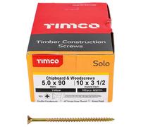 5mm X 90mm Pozidriv Doppio Svasate Zyp Solo Truciolare & Viti Legno 100 Pack