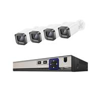 5MP PoE NVR Kit Color Night Face Detect (2T, 8CH NVR x 4Cameras)