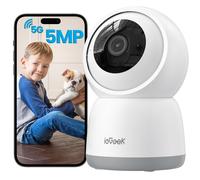 5MP Telecamera WiFi Interno 2,4GHz e 5GHz Videocamera Sorveglianza con