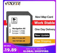5NA919866MV Speicherkarte Scheda SD Europa V22 Sistema di navigazione 2025 Aggiornamento Navi Nuovo per VW Discover Media System AS