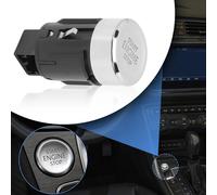 5NB959839 Pulsante Avviamento Interruttore Accensione Alluminio per Per Tiguan 2