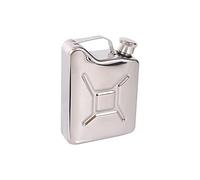 5oz Acciaio Inox Olio Jerry Can Liquore Fiaschetta Tasca Whisky Flagon per Uomo Arrampicata Bar Partito Bevitore