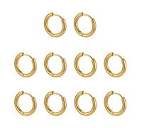 5Pair Huggie Orecchino Del Cerchio Degli Uomini Allergia Resistente Mens Cartilagine Per Le Donne Gioielli In Acciaio Inox Huggie Orecchino Per Le Donne Uom, 2.0x12mm, come descritto, come descritto