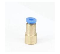 5pc 1/8" Female x Tube 4mm Push In Connector Union Pneumatic Fitting