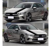 5PC Adesivi Per Auto PVC Strisce Grafiche Fiancate Per Audi Q3 Q5 Q7 All models