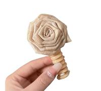 5pc Flower Ponytail Head Rope 7/9/10CM Telephone Line Hair Loop Elastic Bands Spiral Coil Woman Accessories(A-Beige-9CM)