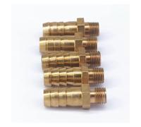 5pc Hose Barb I/D 10mm x M10x1mm Metric Male Thread Brass coupler Splicer Connector fitting for Fuel Gas Water