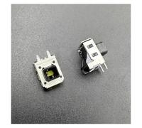 5pc P9T-S11AR White and orange two-color LED light patch Touch Key switch