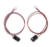 5PC per modulo sensore IR Break Beam con interruttore fotoelettrico LED da 3 mm per rilevamento del movimento in robotica, dispositivi intelligenti e uso industriale (25 cm)