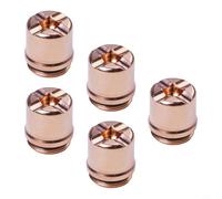 5pc Plasma Taglio Torcia Scudo Cup 9-8236 per Dinamica Termica per SL60/Per SL100 Plasma Cutters, Materiale Rame, Dimensioni Standard