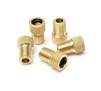 5Pc Pompa Adattatore valvola Pneumatico Converti Presta a Schrader Adattatore valvola in Rame Ruote Strumento Tubo ugello Gas Accessori Bici per Biciclette Practical Treatment