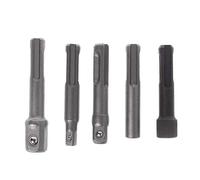 5Pcs 1/4 Socket Driver Hammer Drill Bit Mandrino Adattatore Kit Set Trapano A Mano Elettrico per Chiodi