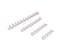 5PCS 1.4mm Copper Busbar for 1 Pole Circuit breaker MCB Busbar Connection 4way 6way 8way 12way Single Phase ZDVHOMCB(FORK Type 2P 12w-5PC)
