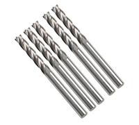 5PCS 1/8 3mm Codolo Carburo CNC 4 Scanalatura Spirale Punta Estremità Fresa Cel