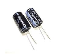 5pcs 100uF 250V 100MFD 250Volt Aluminum Electrolytic Capacitor 16 * 25mm Radial 100mf250v 100uf250v 250v100mf 250v100uf EKFBQBGW