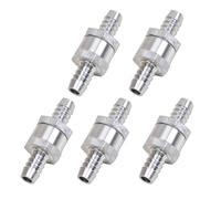 5pcs 10mm 3/8" Fuel Non-Return One Way Check Valve Petrol Diesel Marine Aluminum