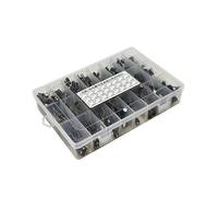 5Pcs 10PCS 0.1UF-1000UF 24Values Aluminum Electrolytic Capacitors 16-50V mix Electrolytic capacitor Assorted kit and storage box ICXLPMC