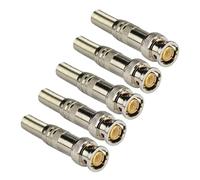 5PCS/10PCS 75-5 Connettore BNC maschio di saldatura BNC Connettore di compressione BNC Sistema di telecamere CCTV Facile installazione