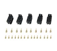 5pcs 12V/24V 60AMP 5Pin Auto per Auto Presa per relè Con 25 Rame Terminali per
