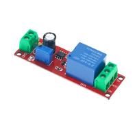 5PCS 12V Ritardo relè scudo NE555 Interruttore di controllo del timer Modulo regolabile 0~10 secondi Modulo Interruttore timer regolabile