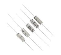 5Pcs/20pcs light gray CEW 4uF/50V non-polar axial Audio capacitor 85℃ NWPNLXEA(One Size)