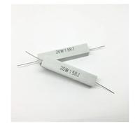 5pcs 20W 5% Horizontal resistance of cement 0.1~100K 0.1R 0.5R 1R 10R 100R 0.22 0.33 0.5 1 2 5 8 10 15 20 25 30 100 1K 10K ohm NWPNLXEA(150K)