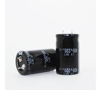 5pcs 220UF 400V Electrolytic Capacitor 400V220UF 25 * 40MM ICXLPMC