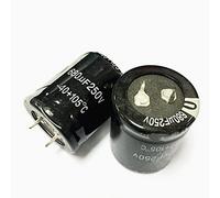 5PCS 250v 680uf Condensatore elettrolitico radiale 680uf 250v 25x40mm Componente