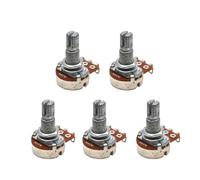 5Pcs 25K A/B Chitarra Amplificatori Potenziometro 18mm Potenziometro Albero Volumi Tone Control Potenziometri Chitarra Elettrica Diritto Controllo Chitarre Elettriche