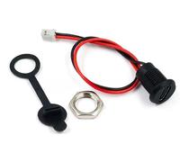 5PCS 2Pin - 6Pin Connettore USB-C Tipo-C Impermeabile con PH 2.0 dado di bloccaggio Montaggio a pannello TPC Presa ricarica rapida por