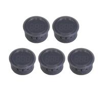 5pcs 3 Digit Led Electric Meter with Reverse Polarities Protections Abs Digital Voltmeter for Automotive