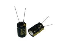 5pcs 330uF 100V 330MFD 100Volt Aluminum Electrolytic Capacitor 13 * 25mm Radial 330mf100v 330uf100v 100v330mf 100v330uf