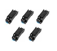5pcs 35mm DIN Rail Mount DTF08A 8Pin Relè Staffa Socket Base per LY2-J