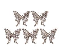 5Pcs 3D Gioielli Lusso Zircone Arte Strass Cristalli Per Decors Anelli Orecchini